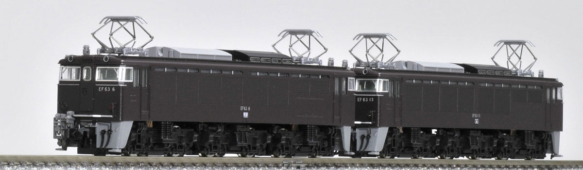 国鉄 EF63形電気機関車（１次形・茶色）セット｜鉄道模型 TOMIX 公式 ...