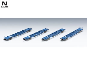 98071 JRコキ102・103形貨車(新塗装・コンテナなし)セット 