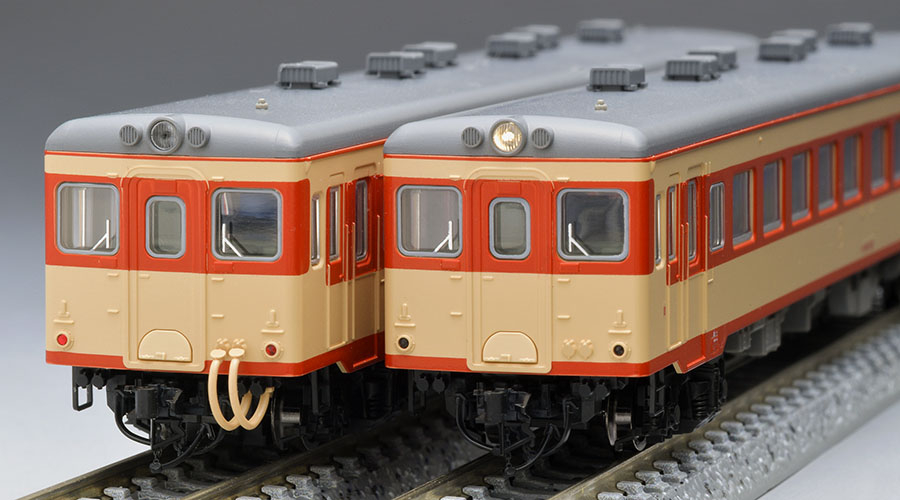 国鉄 キハ26形ディーゼルカー(急行色・一段窓)セット｜鉄道模型 TOMIX 