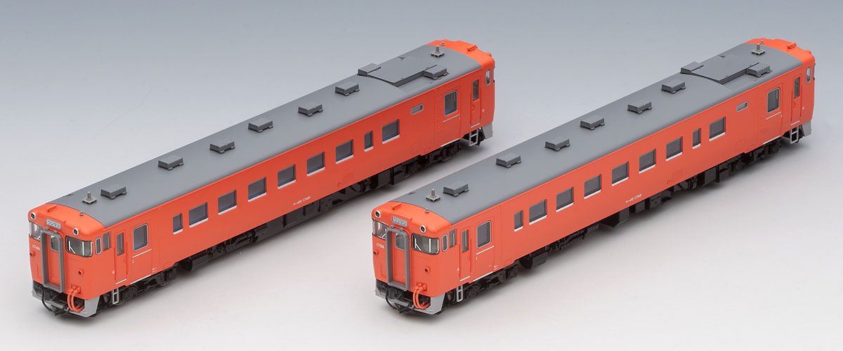 JR キハ40-1700形ディーゼルカー(首都圏色・タイフォン撤去車)セット 