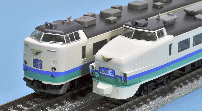 JR 485系特急電車（上沼垂色・白鳥）基本セットA｜鉄道模型 TOMIX 公式 