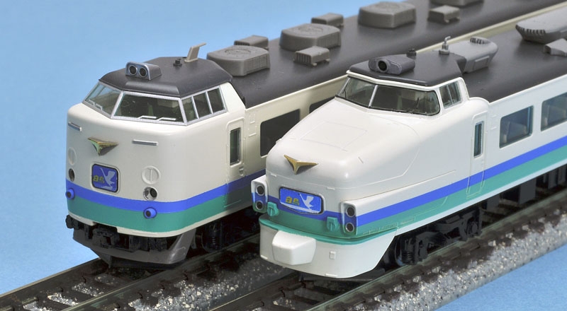 JR 485系特急電車（上沼垂色・白鳥）基本セットA｜鉄道模型 TOMIX 公式