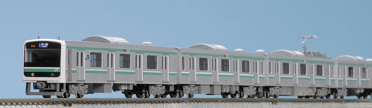 JR E501系通勤電車（水戸線）セット｜鉄道模型 TOMIX 公式サイト｜株式 