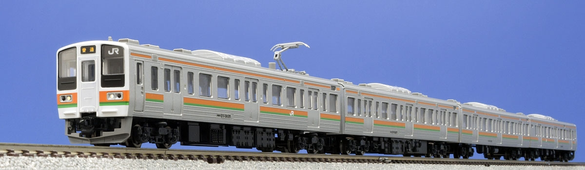 JR 211-3000系近郊電車（高崎車両センター・4両編成）セット｜鉄道模型 