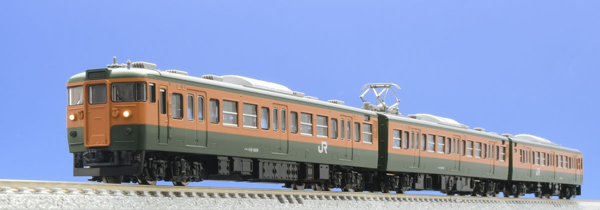 JR 115-1000系近郊電車(高崎車両センター・リニューアル車)セット 