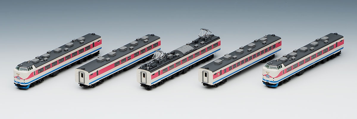 JR 489系特急電車(白山)基本セットB｜製品情報｜製品検索｜鉄道模型