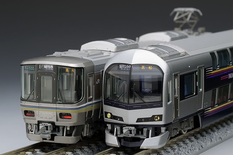 JR 223 5000系・5000系近郊電車(マリンライナー)セットD ｜鉄道模型 