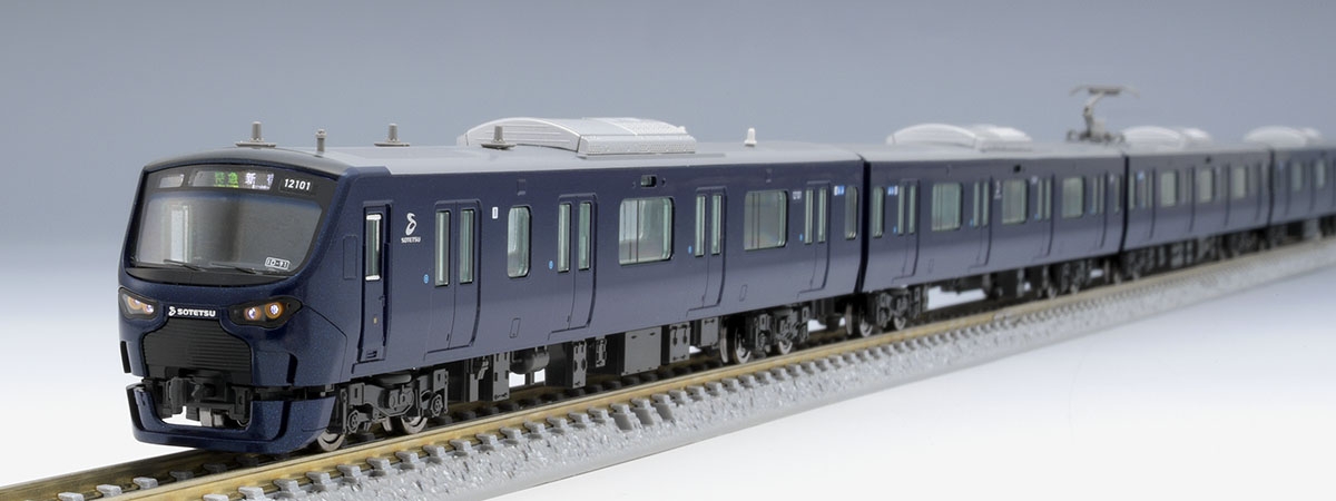 トミックス相模鉄道12000系基本増結セットTNカプラー0374密自連形フル装備