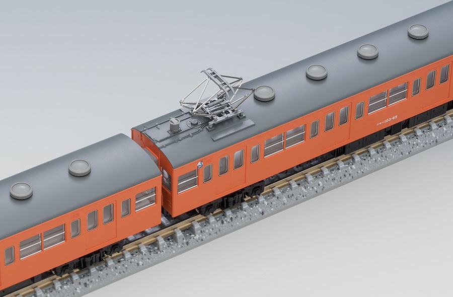 国鉄 103系通勤電車(初期型非冷房車・オレンジ)基本セットA ｜鉄道模型 