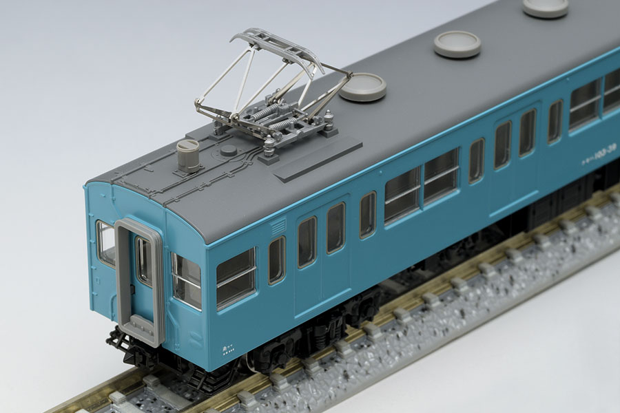 国鉄 103系通勤電車(初期型非冷房車・スカイブルー)基本セット｜鉄道 