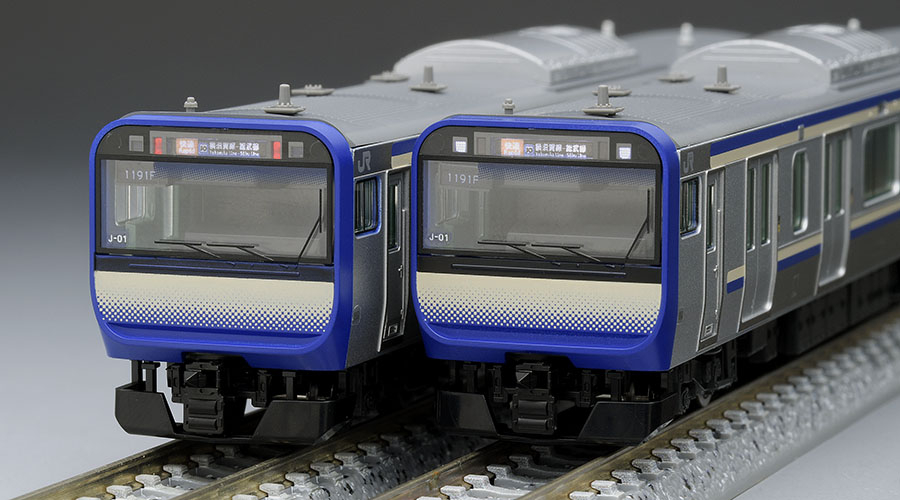 JR E235-1000系電車(横須賀・総武快速線)基本セットB｜鉄道模型 TOMIX ...