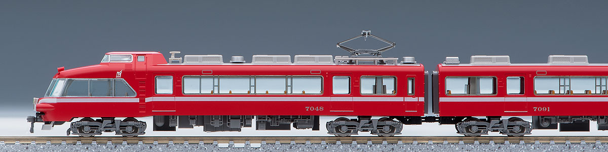 名鉄7000系パノラマカー(第47編成)白帯車セット｜鉄道模型 TOMIX 公式