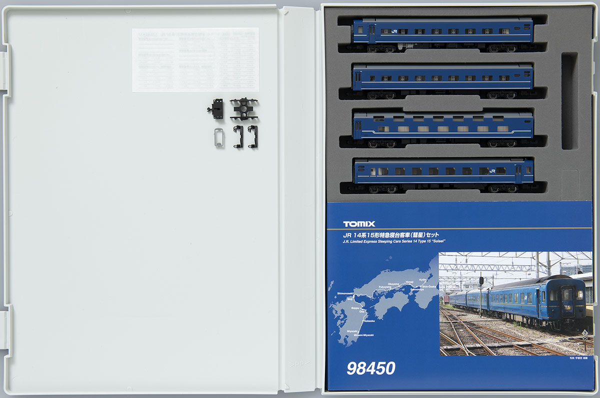 JR 14系15形特急寝台客車(彗星)セット｜鉄道模型 TOMIX 公式サイト ...