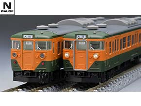 98452 国鉄 113-0系近郊電車(冷改車・湘南色・関西仕様)増結セットA