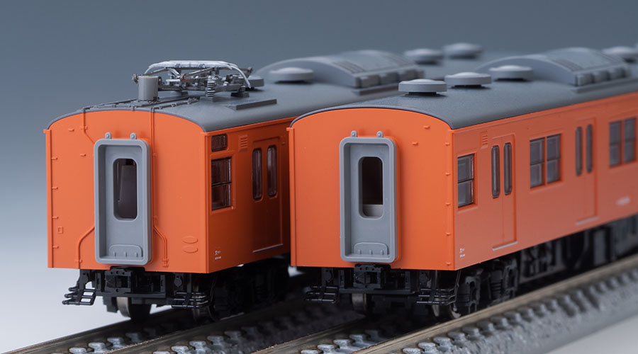 JR 103系通勤電車(JR西日本仕様・黒サッシ・オレンジ)基本セット｜鉄道 