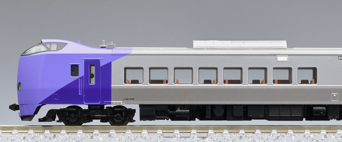 JR キハ261 5000系特急ディーゼルカー(ラベンダー)セット｜鉄道模型