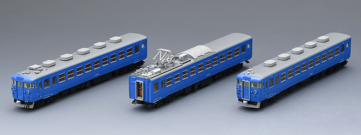 JR 475系電車(北陸本線・青色)セット ｜製品情報｜製品検索｜鉄道模型