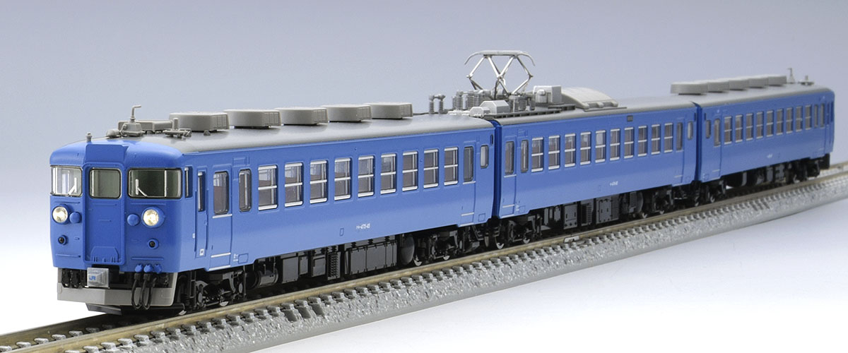 JR 475系電車(北陸本線・青色)セット ｜製品情報｜製品検索｜鉄道模型