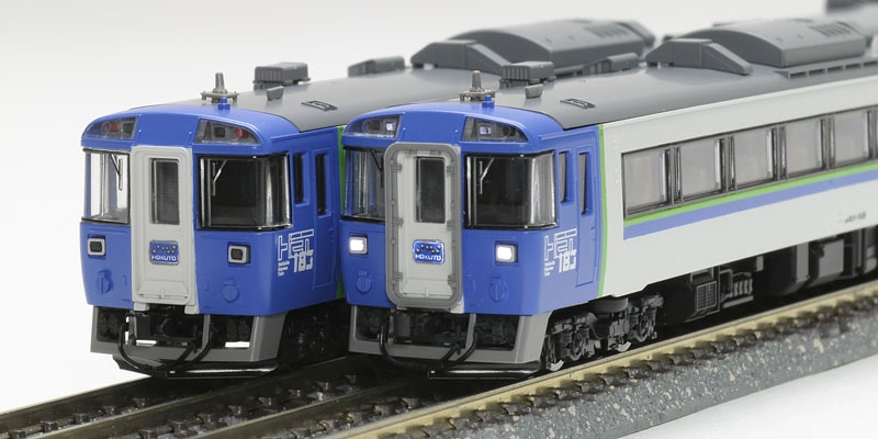 JR キハ183-500系特急ディーゼルカー（北斗・HET色）セット｜鉄道模型 