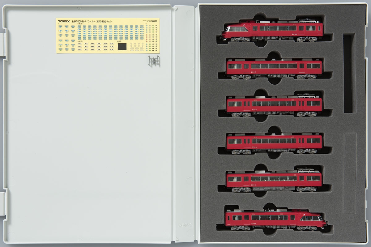 トミックス98636名鉄7000系パノラマカー第45編成セット６両