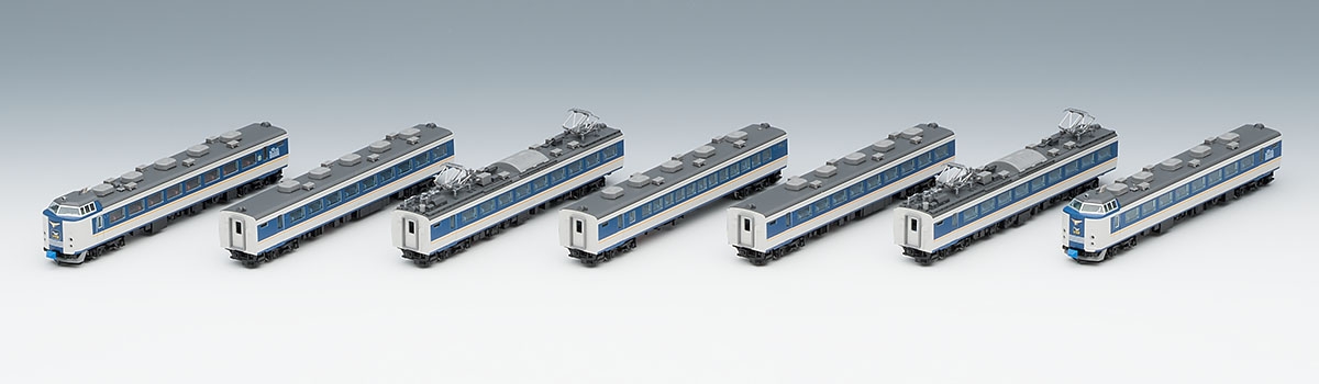 インレタ トミックスTOMIX 98650 98651 98652 485系 - 鉄道模型