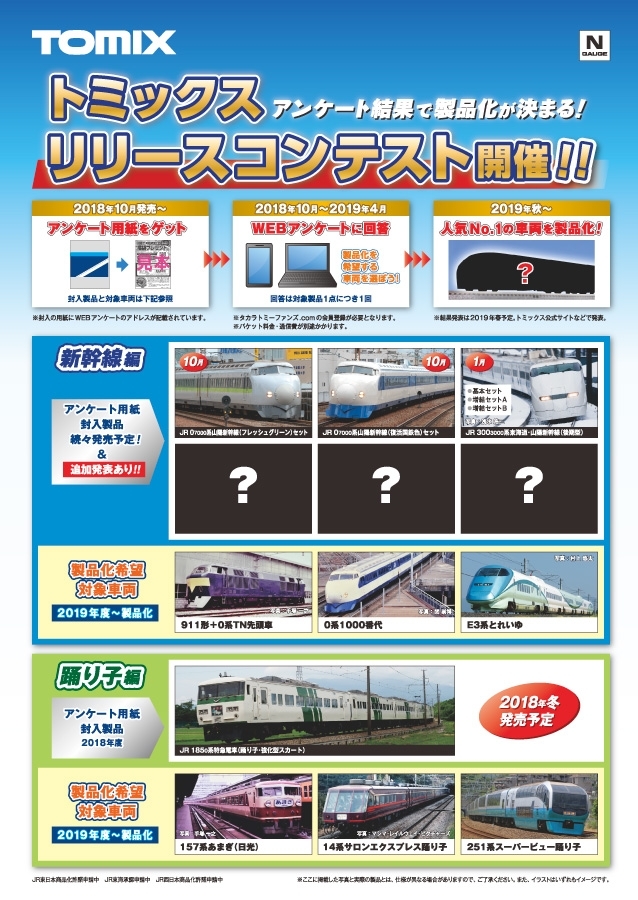 JR 300-3000系東海道・山陽新幹線(後期型)基本セット｜鉄道模型 TOMIX 