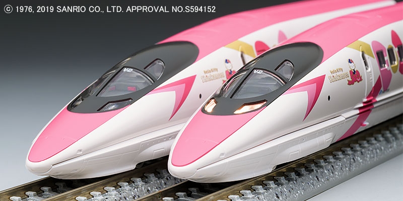 JR 500-7000系山陽新幹線（ハローキティ新幹線）セット｜鉄道模型 ...