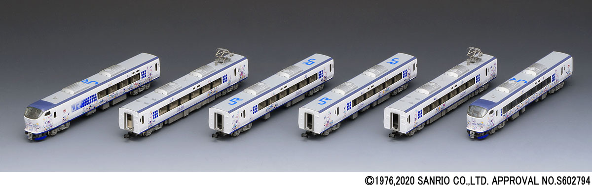 JR 281系特急電車(ハローキティ はるか・Kanzashi)セット｜鉄道模型 TOMIX 公式サイト｜株式会社トミーテック