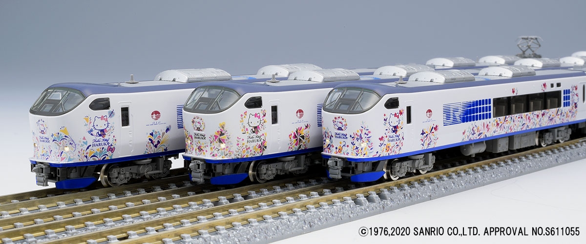 JR 281系特急電車(ハローキティ はるか・Kanzashi)セット｜製品情報 