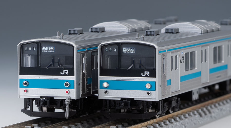 JR 205系通勤電車(京阪神緩行線)セット｜鉄道模型 TOMIX 公式サイト 