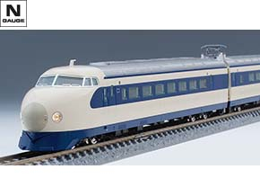 98730 国鉄 0系東海道・山陽新幹線(大窓初期型・ひかり・博多開業時編成)基本セット 
