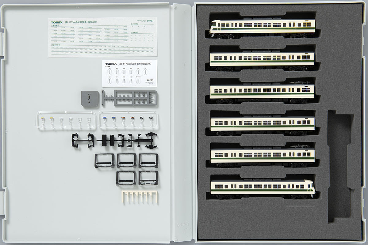 JR 117-300系近郊電車(福知山色)セット｜鉄道模型 TOMIX 公式サイト