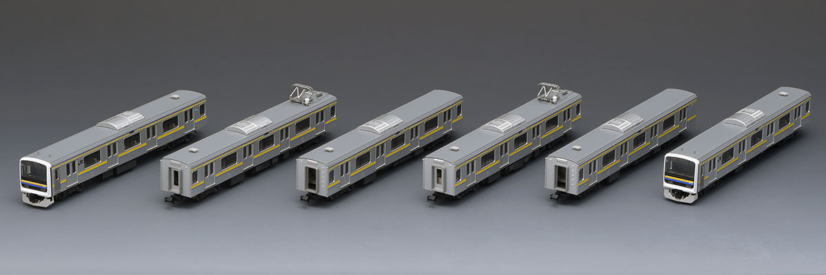 JR 209-2100系通勤電車(房総色・6両編成)セット ｜製品情報｜製品検索