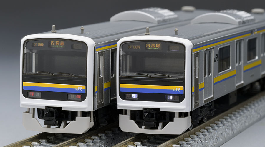 JR 209-2100系通勤電車(房総色・6両編成)セット ｜鉄道模型 TOMIX 公式 ...