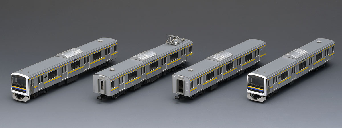 JR 209-2100系通勤電車(房総色・4両編成)セット｜製品情報｜製品検索