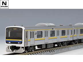 98766 JR 209-2100系通勤電車(房総色・4両編成)セット