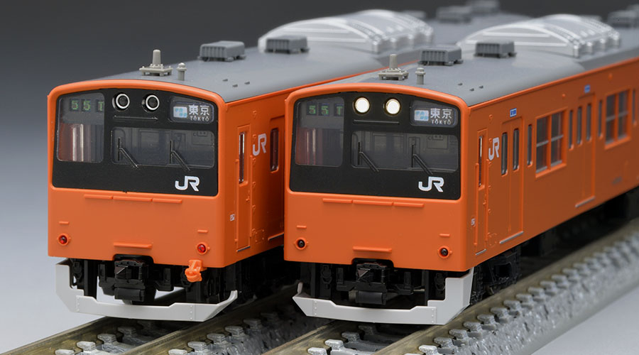 JR 201系通勤電車(中央線・分割編成)増結セット ｜鉄道模型 TOMIX 公式サイト｜株式会社トミーテック