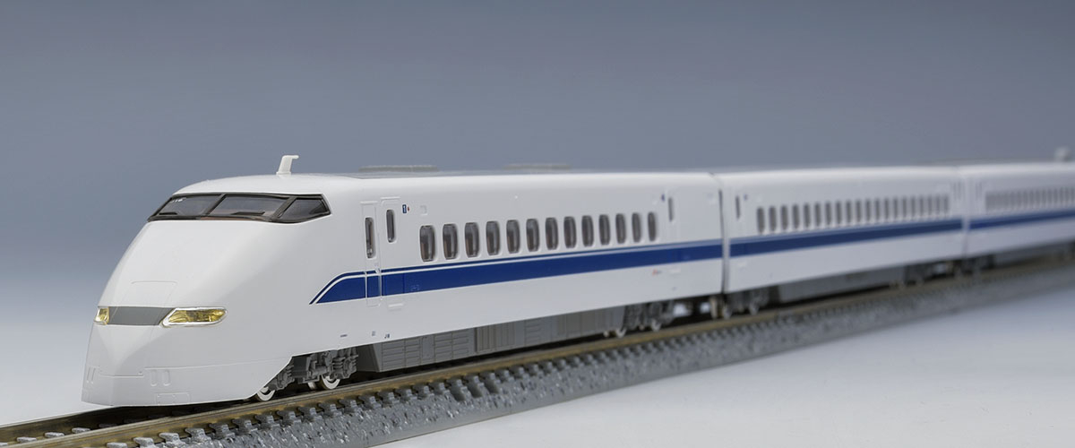 JR 300-0系東海道・山陽新幹線(後期型・登場時)基本セット｜鉄道模型 
