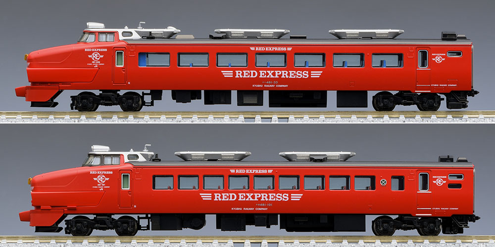 JR 485系特急電車(クロ481-100・RED EXPRESS)セット｜鉄道模型 TOMIX 公式サイト｜株式会社トミーテック