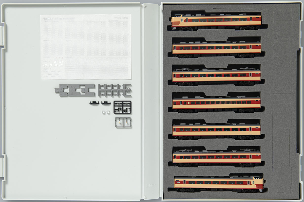 【新品未使用品】TOMIX：98799＆98800国鉄183-1000系特急電車