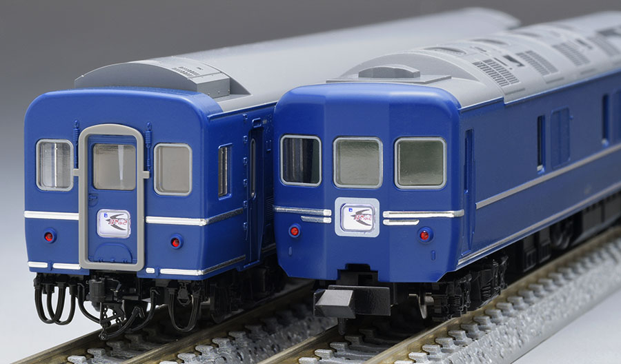 TOMIX 24系25形 スハネ25 702 + 初期製品5両 元ケースあり - 鉄道模型