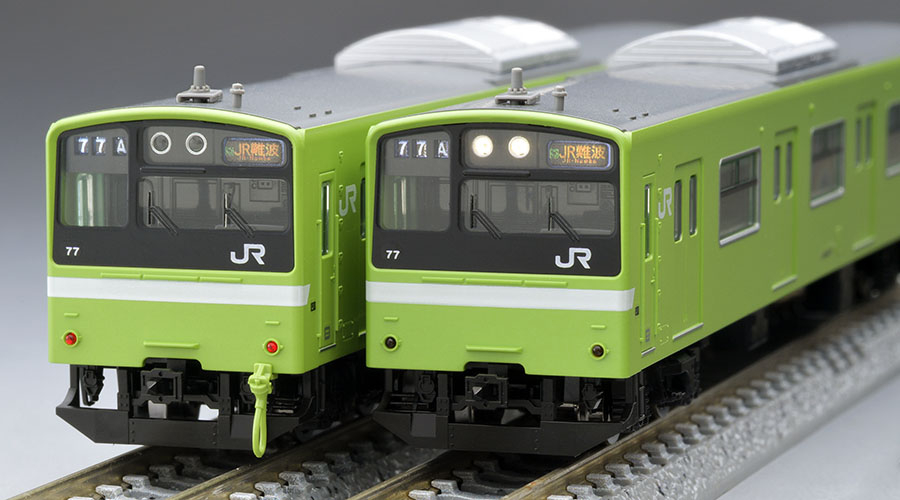 JR 201系通勤電車(JR西日本30N更新車・ウグイス)セット｜鉄道模型