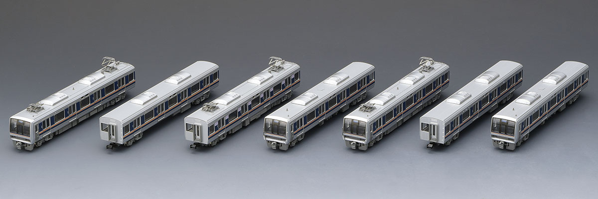 JR 207-1000系通勤電車(転落防止幌付)セット｜製品情報｜製品検索 