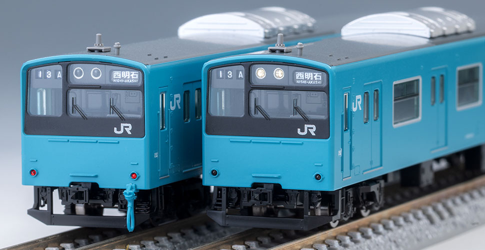 JR 201系通勤電車（JR西日本30N更新車・スカイブルー）セット｜製品