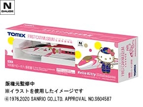 FMC-01 ファーストカーミュージアム JR 500-7000系山陽新幹線(ハローキティ新幹線)