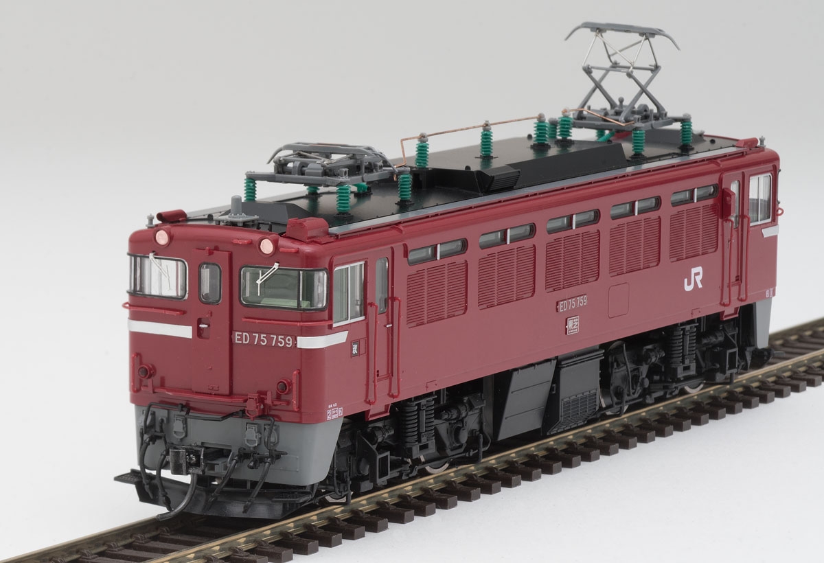 JR ED75-700形電気機関車(後期型・サッシ窓)｜鉄道模型 TOMIX 公式 