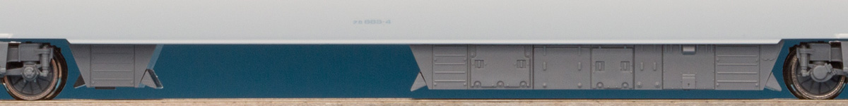 クロ683形0番代（旧塗装）の床下機器