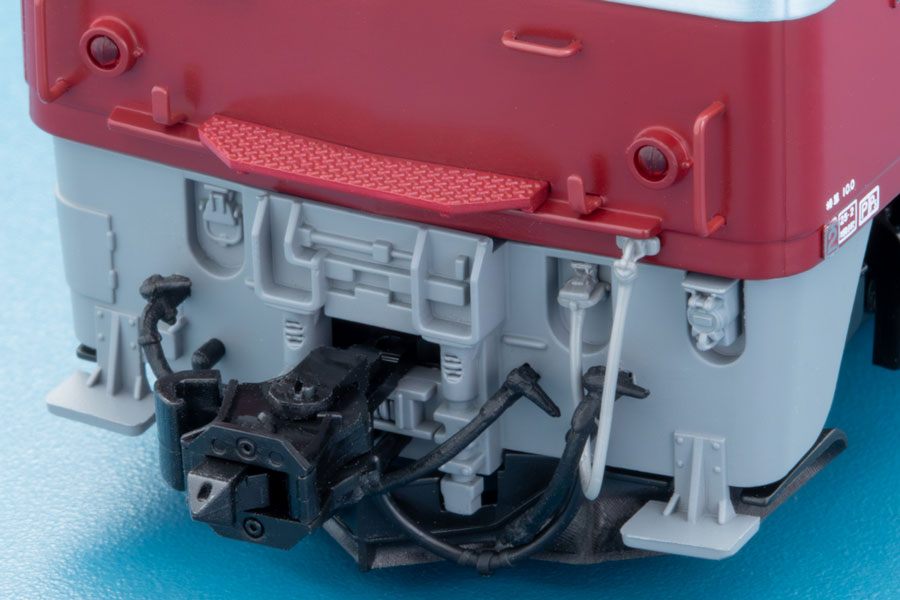 カプラーの首部を密連形とした『双頭形連結器』 ※写真はプレステージモデル