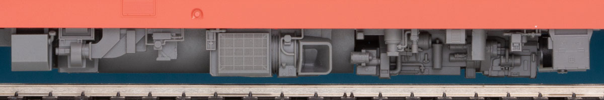 キハ40形2000番代の床下機器（非公式側）