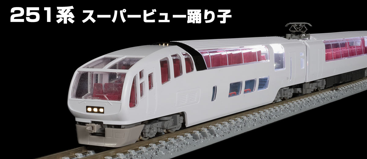 JR 251系特急電車(スーパービュー踊り子・2次車・新塗装) イメージ